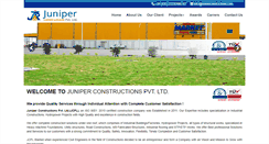 Desktop Screenshot of juniperconstructions.com